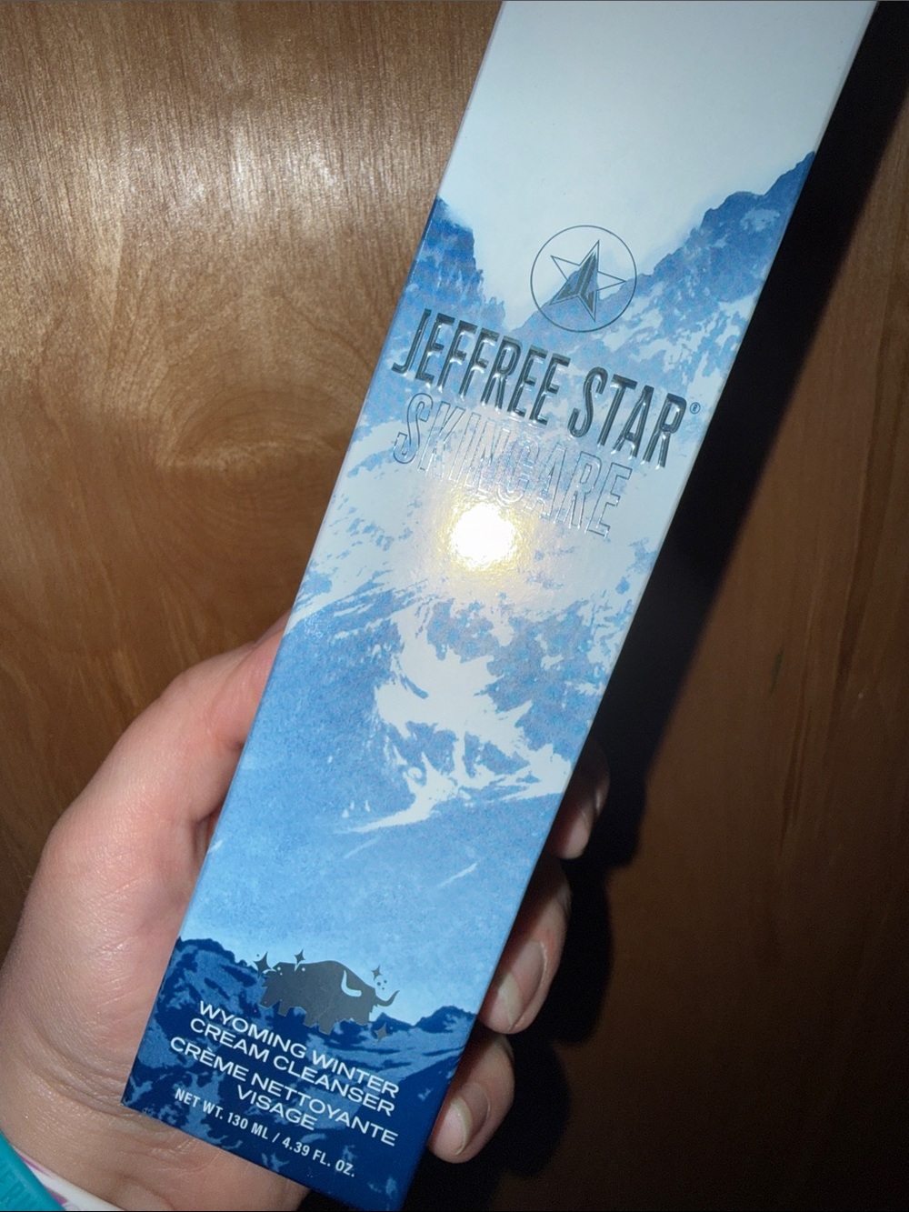 Wyoming winter cream cleanser